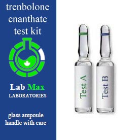 Trenbolone enanthate presence test